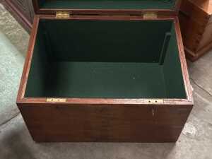Brass-bound storage chest - 3