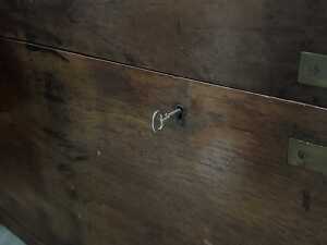 Brass-bound storage chest - 5