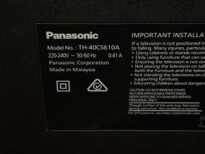Panasonic Viera 40-inch Full HD smart LED LCD television - 3
