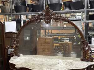 Burr walnut credenza - 2