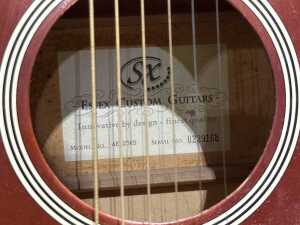 Essex Custom Guitars acoustic guitar in hard case - 4