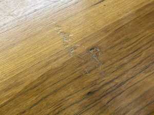 Contemporary timber dining table - 4