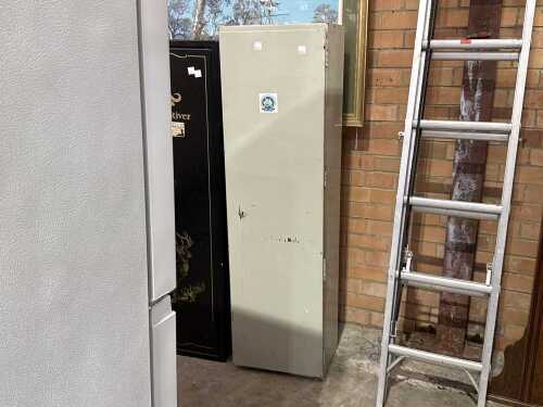 Steel firearms safe