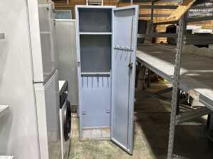 Grey steel firearms safe - 2
