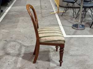Victorian mahogany balloon-back dining chair - 2