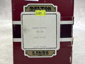 Two Delton Lines G-scale model train box cars in original boxes - 3