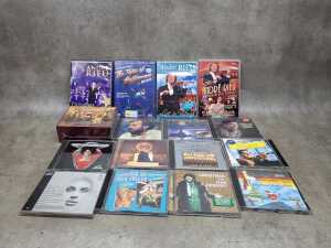 CDs, together with classical music DVDs - 2