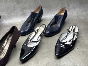 Four pairs of designer-style women's shoes - 3