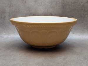 Three extra large ceramic mixing bowls - 3