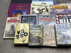 Mainly war related books - 4