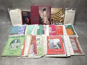 Early sheet music and books