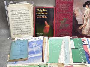 Early sheet music and books - 2