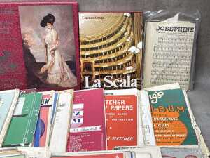 Early sheet music and books - 3