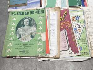 Early sheet music and books - 4