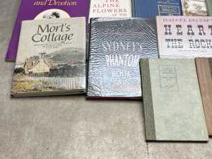 Australian local history books including Shipping Departures and Arrivals Sydney 1841-1844 - 4