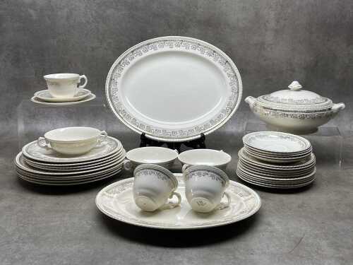Crown Ducal porcelain is part dinner setting
