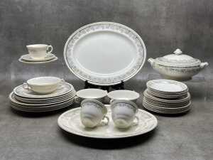 Crown Ducal porcelain is part dinner setting