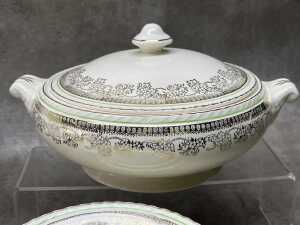 Crown Ducal porcelain is part dinner setting - 4