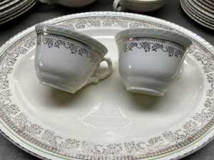 Crown Ducal porcelain is part dinner setting - 5