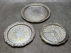 Assorted silver plated tableware - 4