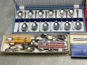 Assorted silver plated cutlery, mainly boxed - 4