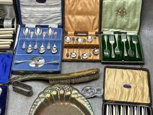 Assorted silver plated cutlery, mainly boxed - 3