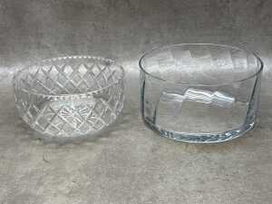 Crystal vases, bowls and candleholders - 4
