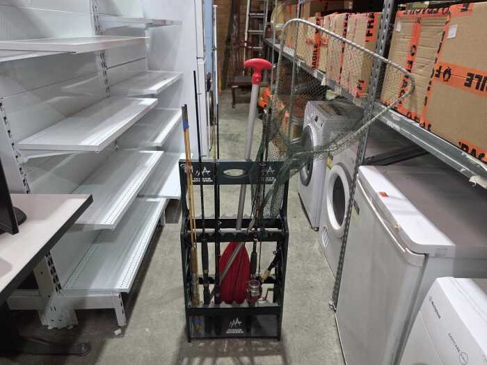 Fishing Rods - Outdoor Expedition 16-slot vertical storage rack
