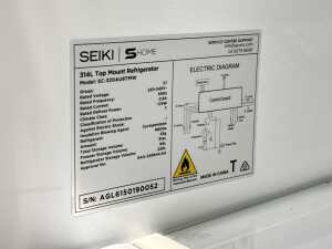 Seiki 314L top mount refrigerator - 4
