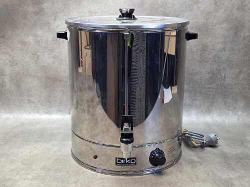 Birko stainless steel hot water urn