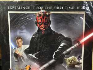 Star Wars Episode I: The Phantom Menace 3D movie poster - 2