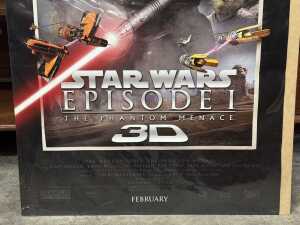 Star Wars Episode I: The Phantom Menace 3D movie poster - 3