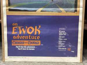 Two Star Wars Ewok movie posters - 3
