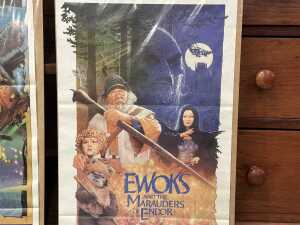 Two Star Wars Ewok movie posters - 4