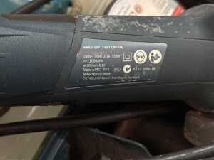 Makita drill and Bosch angle grinder - 3