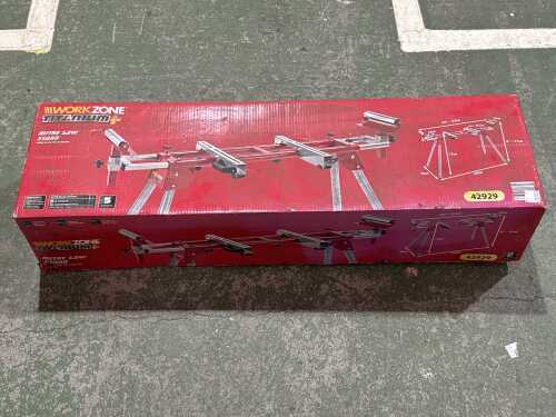 Workzone Titanium+ mitre saw stand