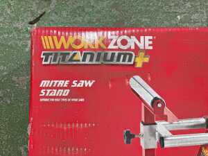 Workzone Titanium+ mitre saw stand - 2