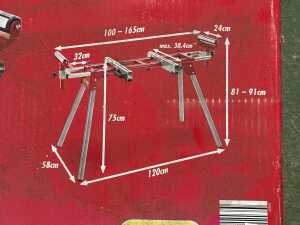 Workzone Titanium+ mitre saw stand - 5