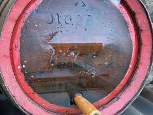 Cast iron hand pump - may not be working as new - 3