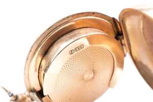An antique sovereign holder in 15 carat yellow gold - 4