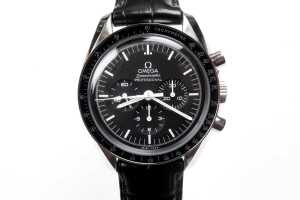 An Omega Speedmaster Professional Moonwatch