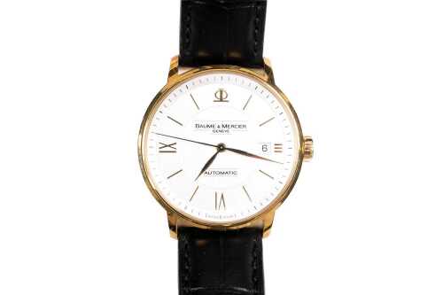 A Baume and Mercier Classima automatic in 18 carat yellow gold