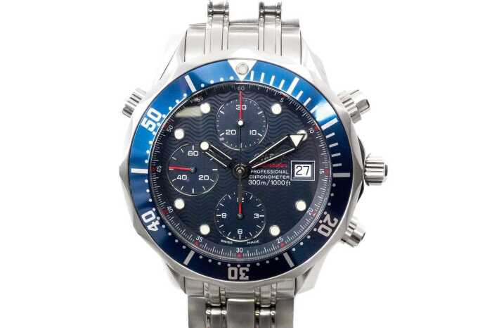An Omega Seamaster Professional automatic chronograph