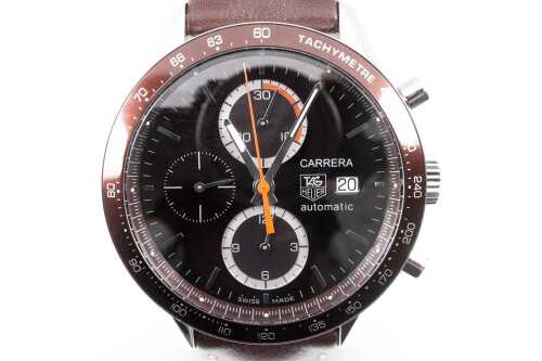 A TAG Heuer Carrera automatic chronograph watch