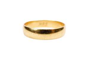 A band in 18 carat yellow gold - 2