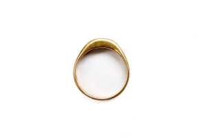A diamond ring in 18 carat yellow gold - 3