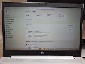 HP Pro Book laptop plus monitor, mouse and cables - 2