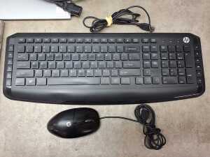 HP Pro Book laptop plus monitor, mouse and cables - 3