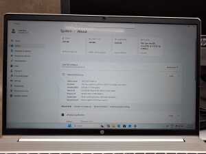HP ProBook laptop plus keyboard, monitor, Lenovo mouse and cables - 2