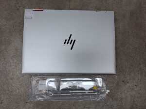 HP Elite Book laptop, HP Rechargeable Active Pen G3 and cables - 3